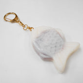 White Taiyaki (new) Keychain - Fake Food Japan
