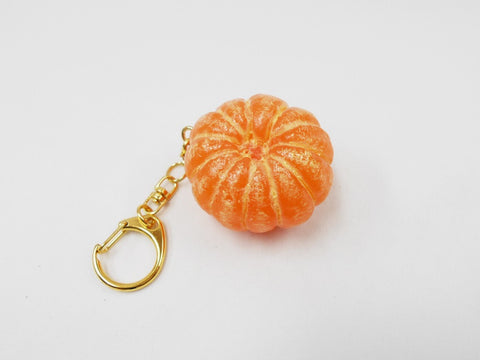 Whole Peeled Orange Keychain