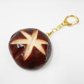 Whole Shiitake Mushroom Keychain - Fake Food Japan