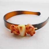 Yakitori Negima (Grilled Chicken with Green Onions) (small) Headband - Fake Food Japan