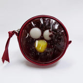Zenzai (Sweet Red Bean Soup) Circular Purse - Fake Food Japan